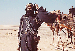 prettynerdieworks:♛ OMAR SHARIF as SHERIF ALI in Lawrence of Arabia (1962) ♛“Truly, for some men not