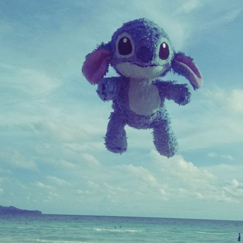 #stitch #travels #boracay #beach #sea #sky #clouds #shadesofblue #disneyandchill (at Boracay Island,