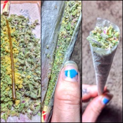 shesmokesjoints:  Easy as one, two, three, let’s smoke ;)