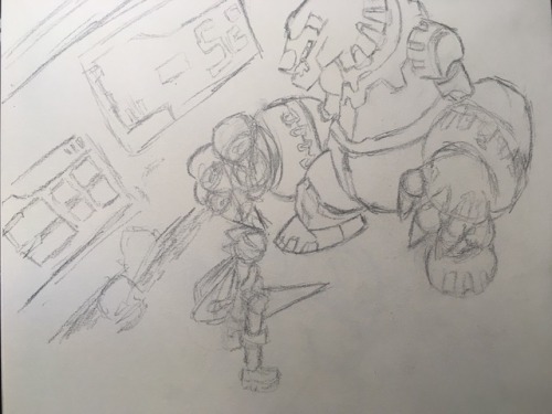 Considering Making This Sketch As The Photo For My YouTube Upload Of The Icebrain Demo. Thoughts?