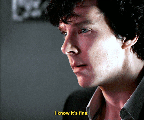 consultingbeekeepers:sherlockbbcgifs:You’re unattached, just like me. Fine. Good. the most cur