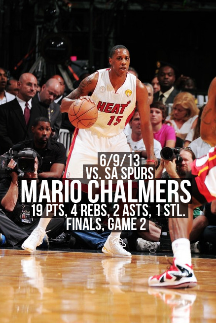 nbaedits:  Mario Chalmers 