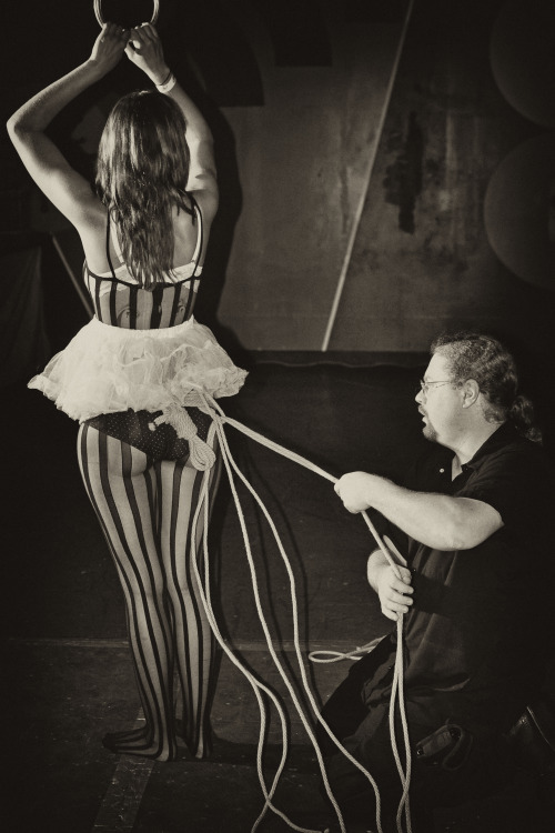 pepalfreyman:  Public suspension exhibition, circa 2010