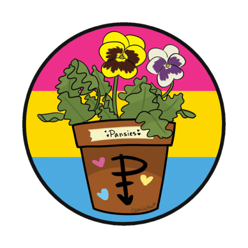 camiichu: Prideful Plant Puns!!!I’ve been working on these since pride month, and I feel bad they we