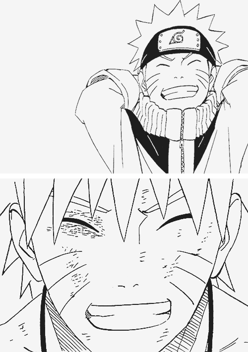 narutoffee:Naruto Uzumaki + his adorable smiles