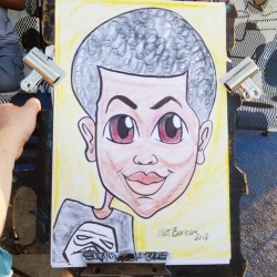 Tis The Season. Summer Means Ice Cream For Dinner.     #Caricature #Caricatures #Caricarurist