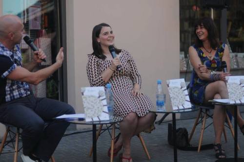 Here are some photos of the Slovene Herbert book launch in Škofja Loka! Maja Šubic, il