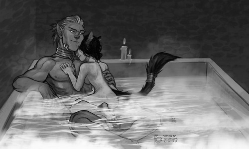 stendra:  Kinktober day 06: “Bath”Done for kioxishale!Patreon