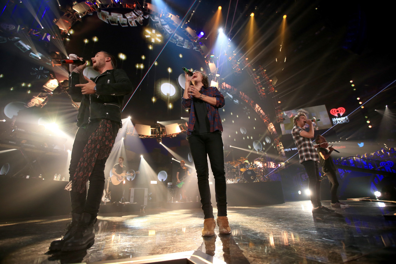 direct-news:  HQ’s - One Direction performs onstage during the 2014 iHeartRadio