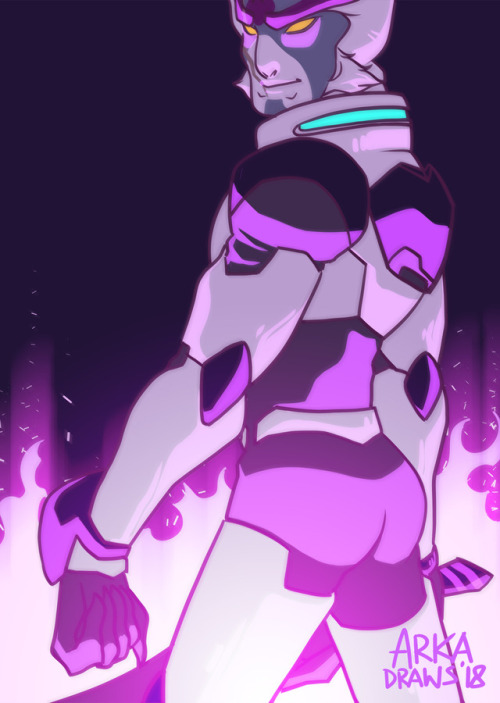 other people: creates an in-depth AU about their fave as the black paladinme: hehe&hellip; butt&