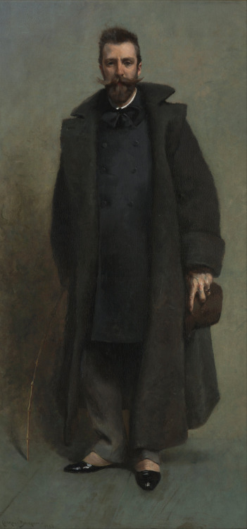 radstudies: James Carroll Beckwith (American, 1852-1917) Portrait of William Merritt Chase