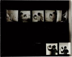 vivipiuomeno1:Francesca Woodman (U.S.A. 1958–1981).self portrait, contact sheets