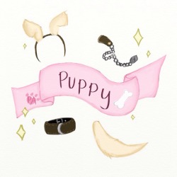 puppyaesthetic:  Puppy Banner for my pup