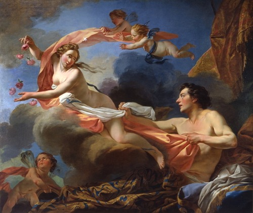 fleurdulys:Aurora and Tithonus - Jean-Baptiste Marie Pierre1747