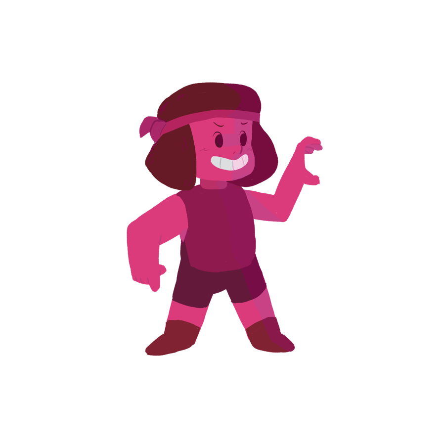 coryoungart:   A small SU sticker series! Had a lot of fun making these, Garnet was