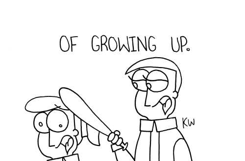 thecrazytowncomics:  90 Percent Of Growing Up Was Spent Fighting With Siblings.