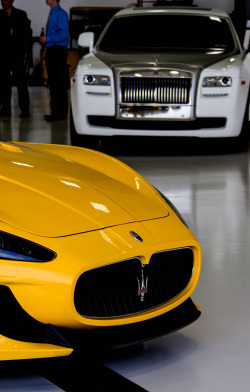 ju-icygina:   Maserati & The Rolls | Garrett