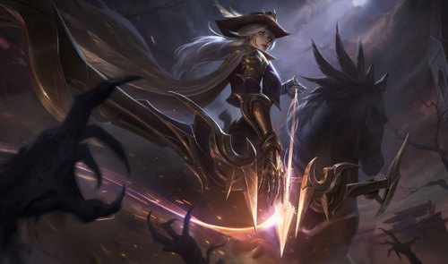 aurelion-solar:High Noon Ashe, Darius & Hecarim Splash Art