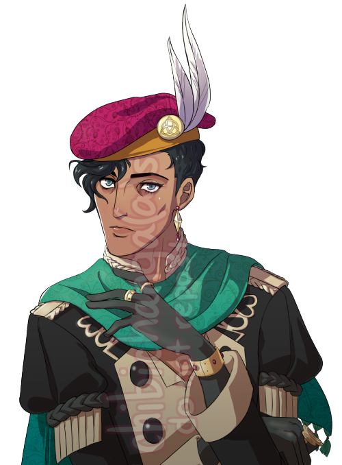 i made an oc for 3 houses! his name is diarmaid and he’s the absolute worst!