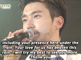 hyukwoon:  Eunsihae Last Ment at A-nation  i