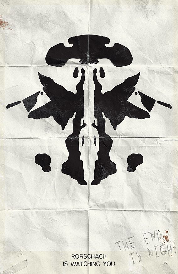 herochan: Watchmen Minimalist Posters Created by Marko Manev || Tumblr 