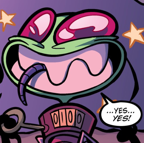 And a RAD ZIM: From: Invader Zim issue 48 