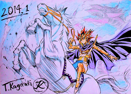yugioh-network:Cool drawings by Takahiro Kagami From 2013 to 2017
