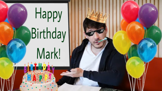 captain-craters:Feliz cumpleaños! (Happy Birthday!) ￼to the one and only Mark! PS: If you ask me why I did this I don’t know tbh lol but lowkey fun to make also template by @lady-raziel :) 