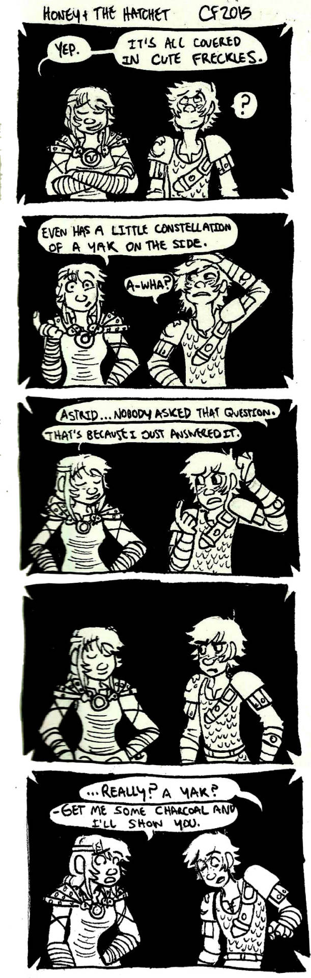 Honey and the hatchet httyd comic