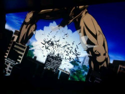 noragamis:One Punch Man preview snaps!!  Madhouse animation firepower full force as expected  source