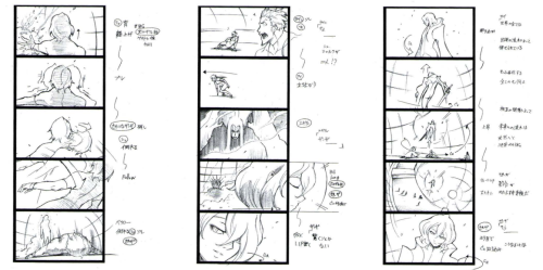Storyboards: “The Traitor’s Bullet” and “Zanza’s Resurrection” from Xenoblade: The Secret File - Mon