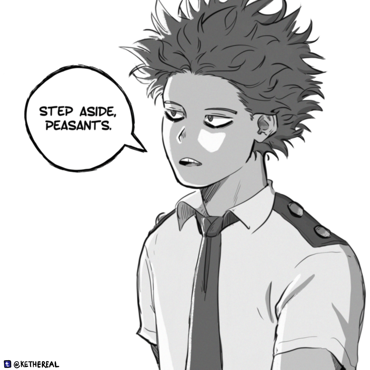kethereal:  I saw him walk in the panel and saw it more like—