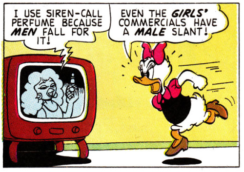 magicyourway: gameraboy: “A Sticky Situation” (1960) by Carl Barks daisy duck calling ou