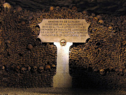 Paris, Les Catacombes.