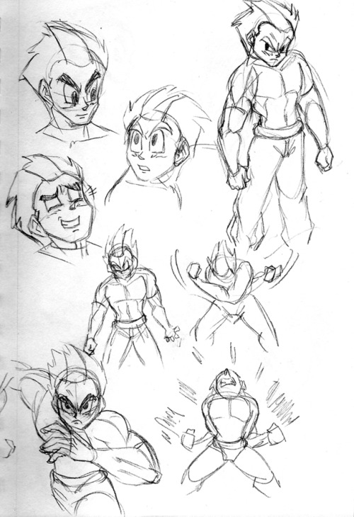   gogeta3d said to funsexydragonball: Sup, Fun. Not a request or suggestion but a question. Any plans to show Bell-48 again in the future (nothing naughty) as was curious? ^^  I often just do these quick scribbles in my sketch book whenever Bell (or any