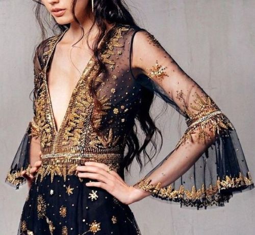 alwayssaltymiracle: Cucculelli Shaheen “Hera Constellation Dress” Couture