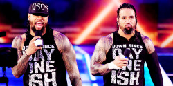 luchadragons:  I NEED 5 WRESTLING CHALLENGE •[3/5   Tag-Teams/Trios/Stable  ] THE USOS