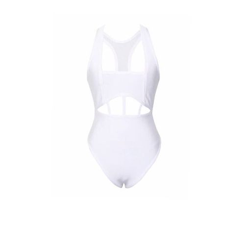 Lovin’ our Monique White Swimsuit!! ~ Sexy, Sporty, Trendy with #mesh detail and #cutouts in t