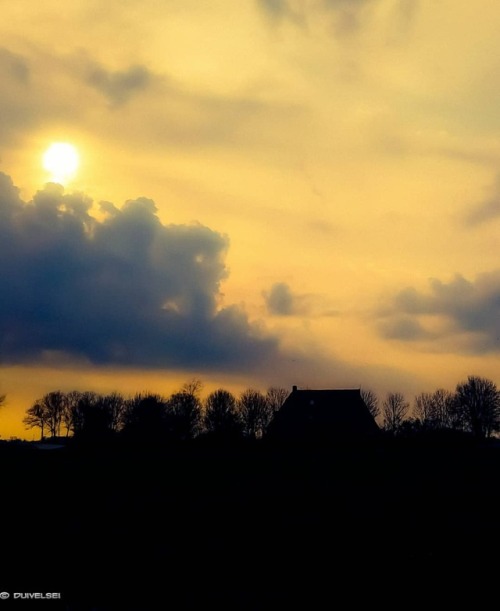 ‘Frisian Morning’#Landscape #Paysage #Morning #Matin #Sky #Skyline #Skyporn #Clouds #Clo