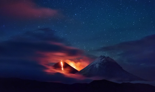 expressions-of-nature: by Kim Suk Eun Klyuchevskaya Sopka Volcano, Russia