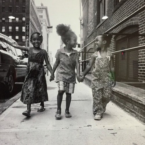 youngblackandvegan:chocolatecakesandthickmilkshakes:pretty-period:Cornrows, Afropuffs and JoyBrookly