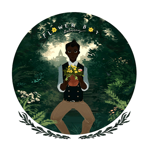 nk-illustrates:Flower Boy Delivery 02. Quincy Drayton.