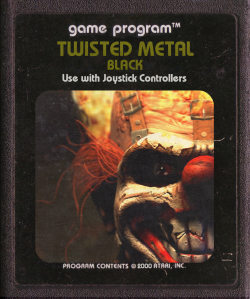 laughingsquid:  Modern-Day Video Games Reimagined as Retro Atari Cartridges 