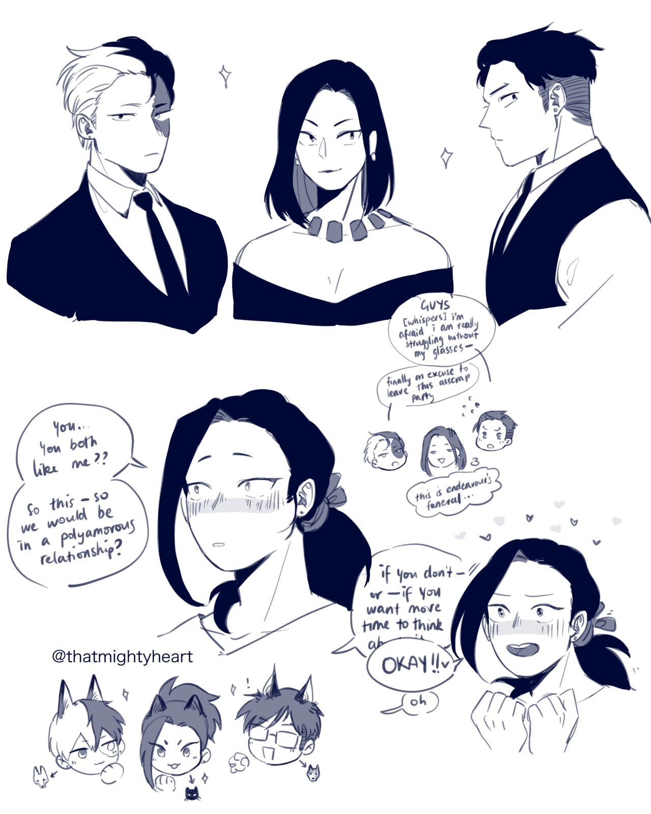 thatmightyheart:  rich kids club!!