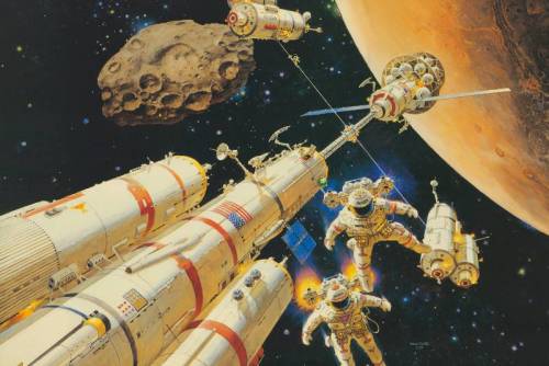 70sscifiart:  Robert McCall