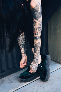 hannahrayninja:  Hannah Pixie for TUK footwear by Hannah Ray - twitter | instagram | blog please don’t remove source and credits