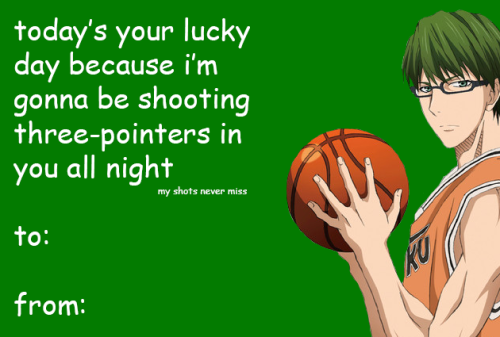 leonlimey:yamazakiz-deactivated20140714:a compilation of Kurobasu Valentine’s Day Cards I made to le