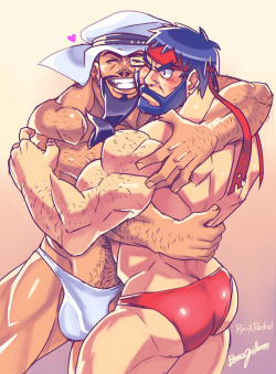 beau-gilliam:  I ship Ryu and Rashid. 💙