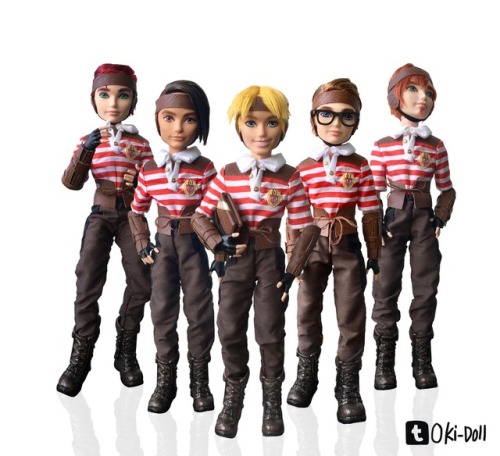 oki-doll: Bookball Boys!  Because I can. Hopper is actually photoshopped, so are all their shoes. Th