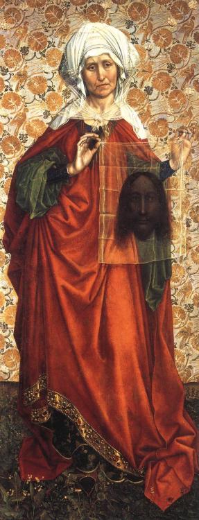 Saint Veronica, Robert Campin, 1410